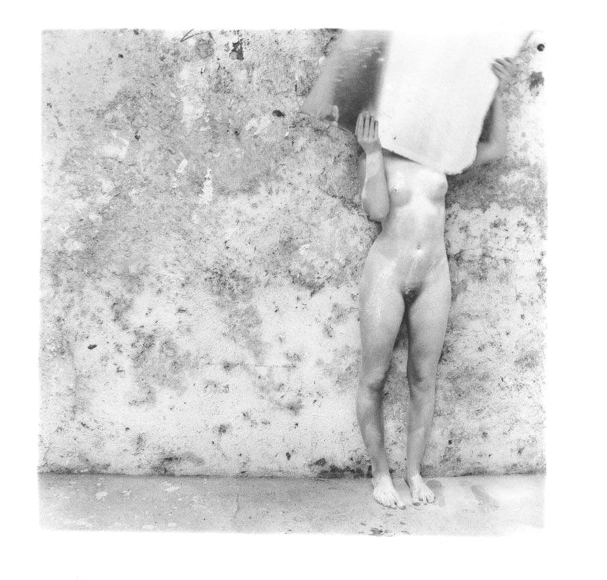 Self-Deceit #4, Rome, Italy 1978 silver gelatin Estate print, edition of 40 9.3 x 9.3 cm (image size) 44.9 x 44.3 cm (framed size)